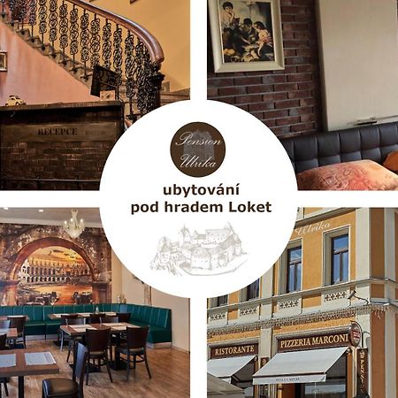Pension Ulrika - Ubytovani Pod Hradem Loket Buitenkant foto